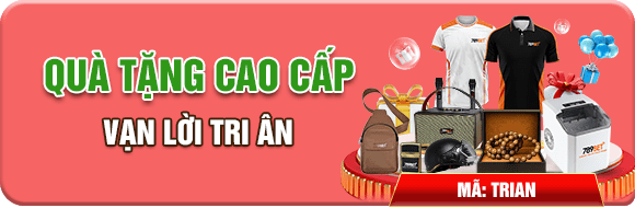 Quà tặng cao cấp từ nhà cái 789BET tri ân